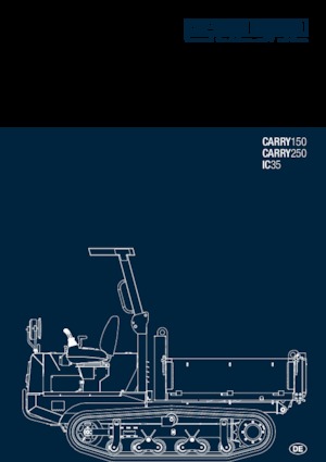 Dúmperes de orugas Kato IC35