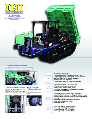 Dúmperes de orugas Kato IC50