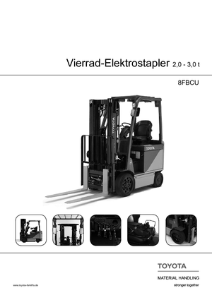 Carretillas elevadoras eléctricas Toyota 8 FBCU 25