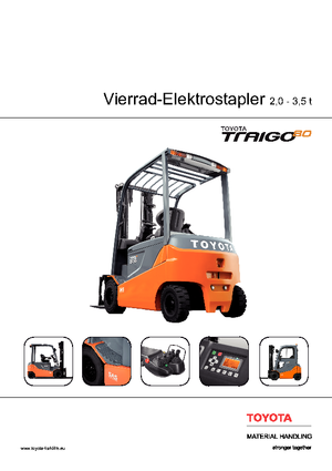 Carretillas elevadoras eléctricas Toyota 8 FBMT 30