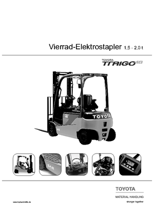 Carretillas elevadoras eléctricas Toyota 8 FBMT 15