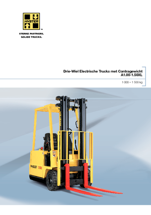 Carretillas elevadoras eléctricas Hyster A 1.50 XL