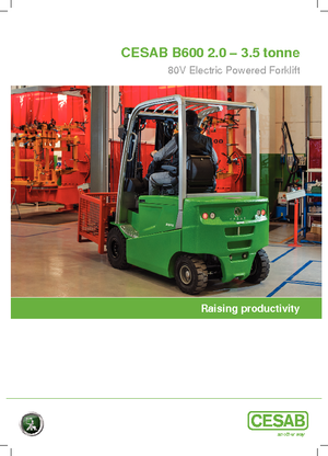 Carretillas elevadoras eléctricas Cesab B 625 L