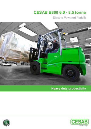 Carretillas elevadoras eléctricas Cesab B 860