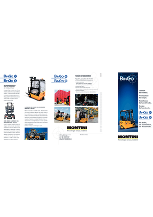 Carretillas elevadoras eléctricas Montini Bingo plus N 163