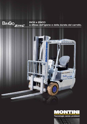 Carretillas elevadoras eléctricas Montini Bingo Zinc 183