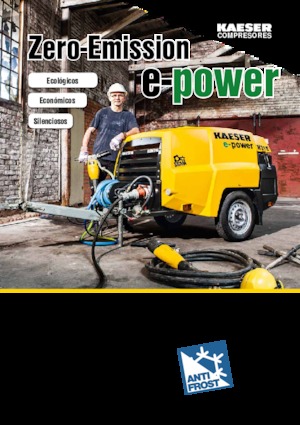 Compresores Portátiles - Diesel, Eléctr., Gasolina Kaeser Mobilair M 31E/10 bar 