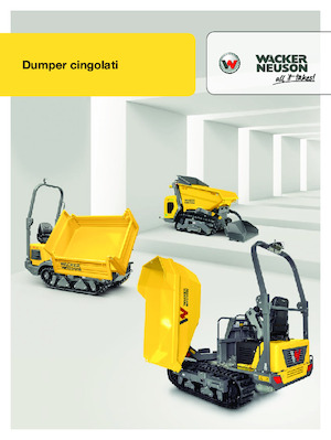 Dúmperes de orugas eléctricos Wacker Neuson DT10e