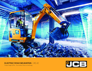Excavadoras de orugas eléctricas JCB 19C-IE