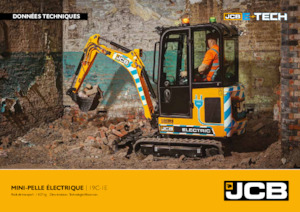 Excavadoras de orugas eléctricas JCB 19C-IE