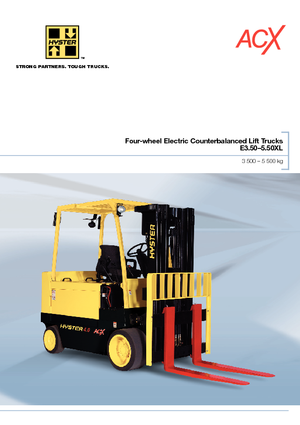 Carretillas elevadoras eléctricas Hyster E4.0XN