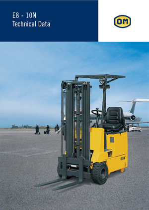 Carretillas elevadoras eléctricas OM-Pimespo E 8 N
