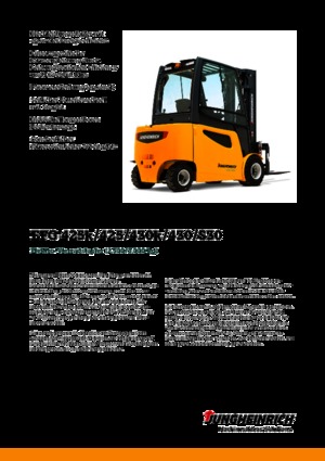 Carretillas elevadoras eléctricas Jungheinrich EFG S30