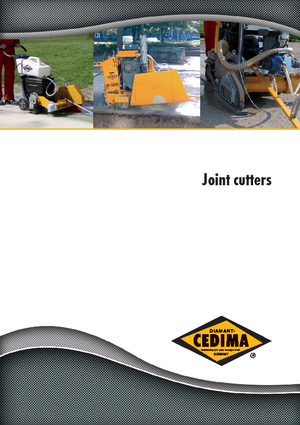 Cortadoras de suelo Cedima CF 2015 E