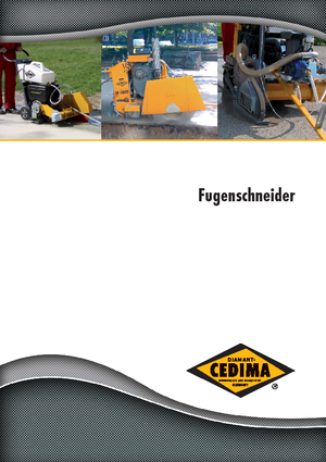 Cortadoras de suelo Cedima CF 2015 E