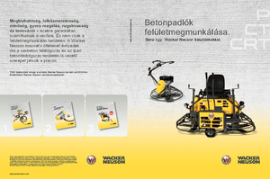 Allanadoras de operador a pie Wacker Neuson CT 36-400 E