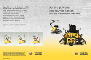 Allanadoras de operador a pie Wacker Neuson CT 36-400 E