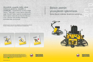 Allanadoras de operador a pie Wacker Neuson CT 36-400 E