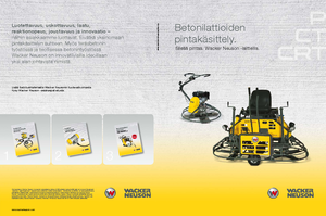 Allanadoras de operador a pie Wacker Neuson CT 36-400 E