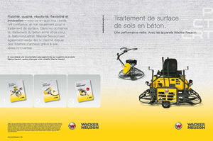 Allanadoras de operador a pie Wacker Neuson CT 36-400 E