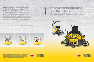 Allanadoras de operador a pie Wacker Neuson CT 36-400 E