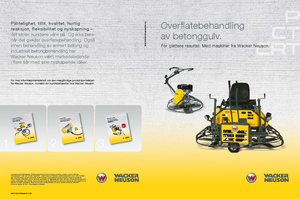 Allanadoras de operador a pie Wacker Neuson CT 36-400 E