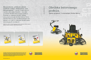 Allanadoras de operador a pie Wacker Neuson CT 36-400 E