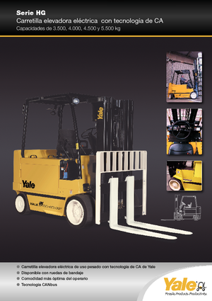 Carretillas elevadoras eléctricas Yale ERC 45 HG