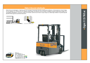 Carretillas elevadoras diesel OMG Ergos III 15 TA 3