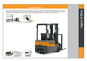 Carretillas elevadoras diesel OMG Ergos III 15 TA 3