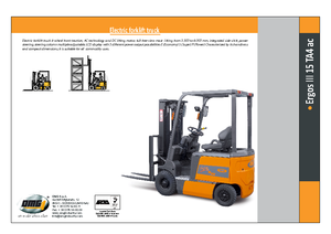 Carretillas elevadoras diesel OMG Ergos III 15 TA 4