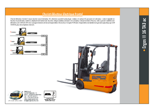 Carretillas elevadoras eléctricas OMG Ergos III 16 TA 3