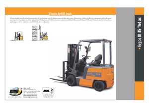 Carretillas elevadoras diesel OMG Ergos III 35 TA 4