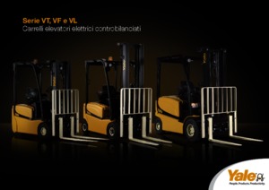 Carretillas elevadoras eléctricas Yale ERP 18 VF