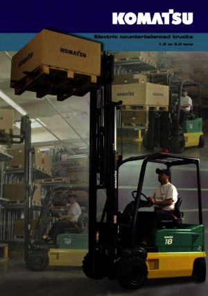 Carretillas elevadoras eléctricas Komatsu FB 18 M 2 R