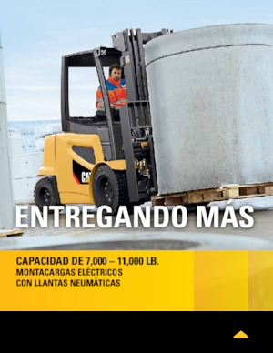 Carretillas elevadoras eléctricas Caterpillar 2EP10000