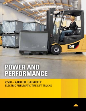 Carretillas elevadoras eléctricas Caterpillar 2ET3000