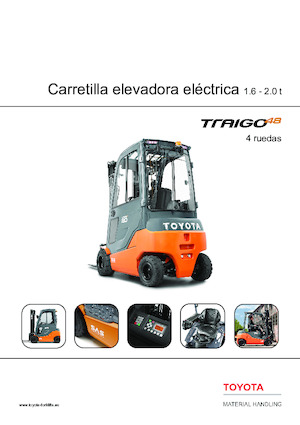 Carretillas elevadoras eléctricas Toyota 8 FBM 18T 