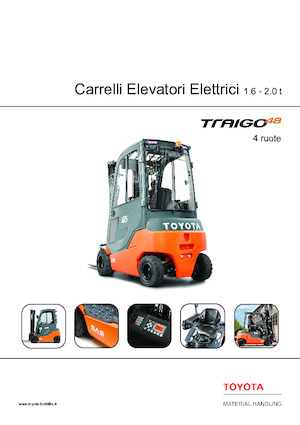 Carretillas elevadoras eléctricas Toyota 8 FBM 18T 