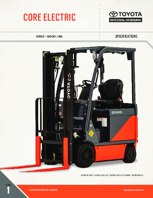 Carretillas elevadoras eléctricas Toyota 8FBC18U