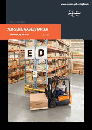 Carretillas elevadoras eléctricas Doosan B13R-7 