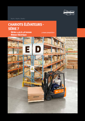 Carretillas elevadoras eléctricas Doosan B13R-7 