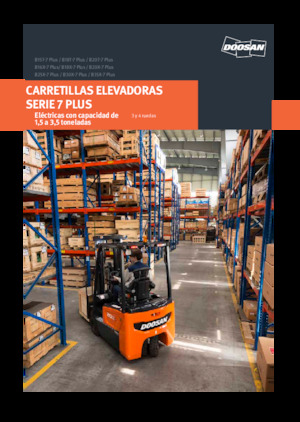 Carretillas elevadoras eléctricas Doosan B25X-7