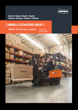 Carretillas elevadoras eléctricas Doosan B20S-7