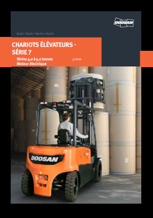 Carretillas elevadoras eléctricas Doosan B40X-7