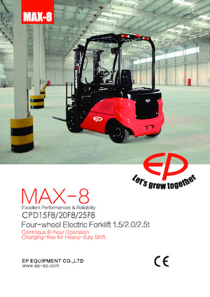 Carretillas elevadoras eléctricas EP CPD15F8