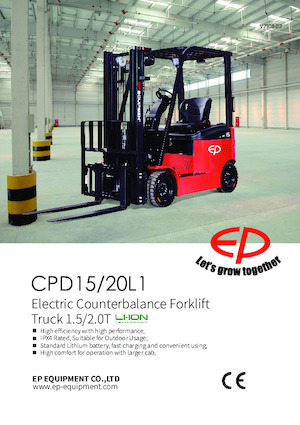 Carretillas elevadoras eléctricas EP CPD20L1