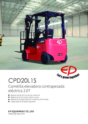 Carretillas elevadoras eléctricas EP CPD20L1S