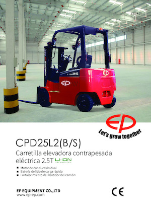 Carretillas elevadoras eléctricas EP CPD25L2S