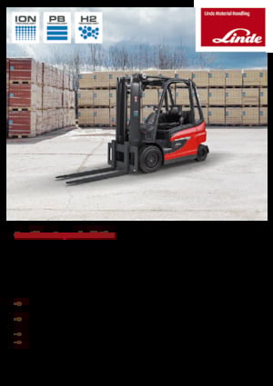 Carretillas elevadoras eléctricas Linde E25L